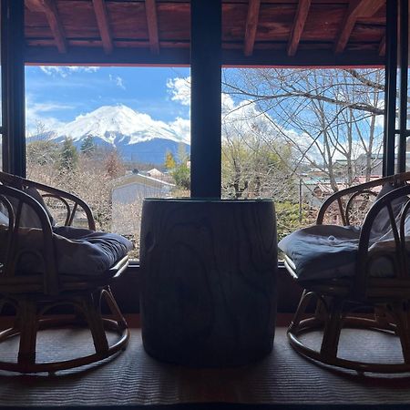 Oshi-Kikuya Mt-Fuji Historic Inn Fujiyoshida Bagian luar foto